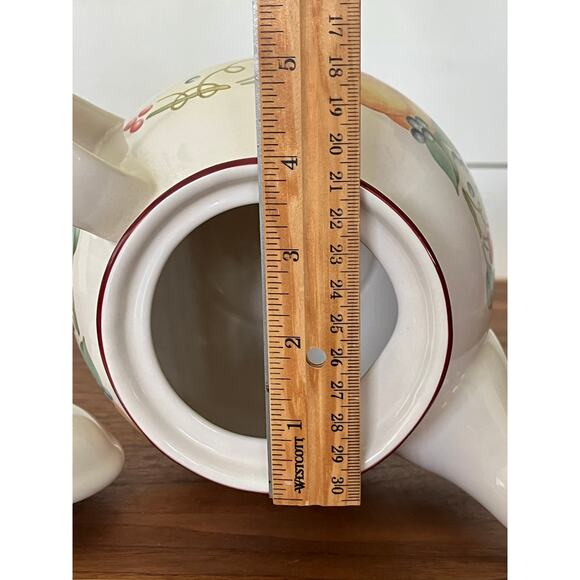 Teapot & Lid Abundance (Corelle) by Corning Corelle Replacement 1990 - Picture 10 of 10